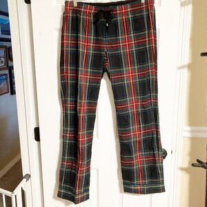 J. Crew 100% Cotton Tartan Plaid Pajama Pant Size M